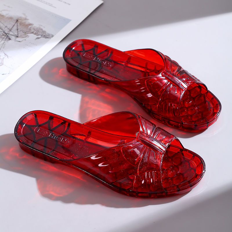 🔥2025 New Arrival🔥 Women’s Non-slip Anti-odor Crystal Jelly Slippers