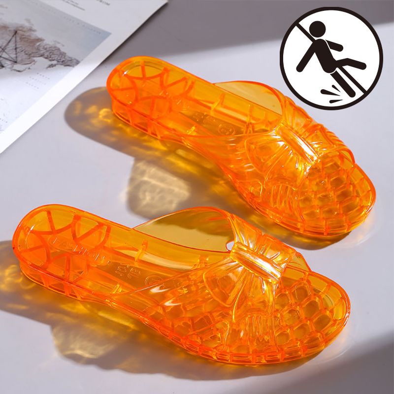 🔥2025 New Arrival🔥 Women’s Non-slip Anti-odor Crystal Jelly Slippers