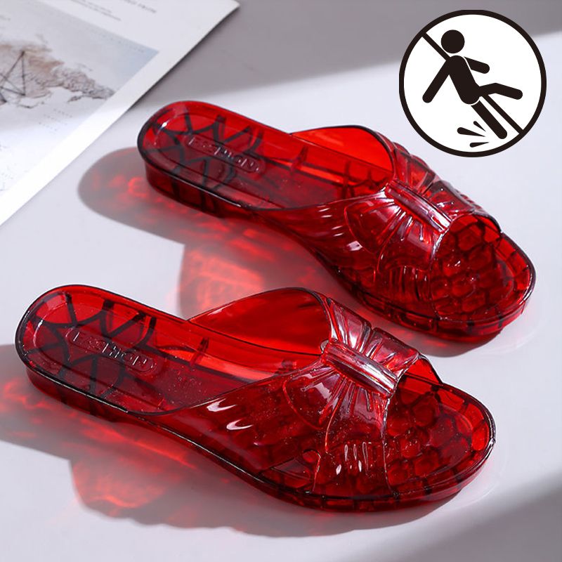 🔥2025 New Arrival🔥 Women’s Non-slip Anti-odor Crystal Jelly Slippers