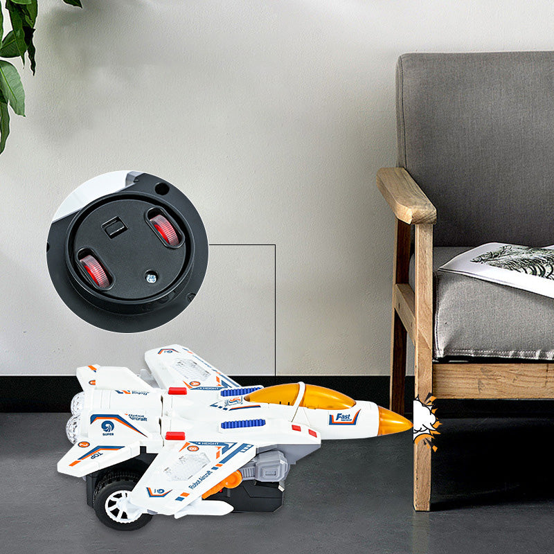 ⏳Limited-time 50% off⏰Electric Universal Deformation Police Toy Car🎁Best Gift For Kid🥳