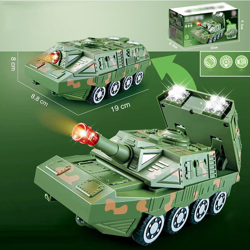 ⏳Limited-time 50% off⏰Electric Universal Deformation Police Toy Car🎁Best Gift For Kid🥳