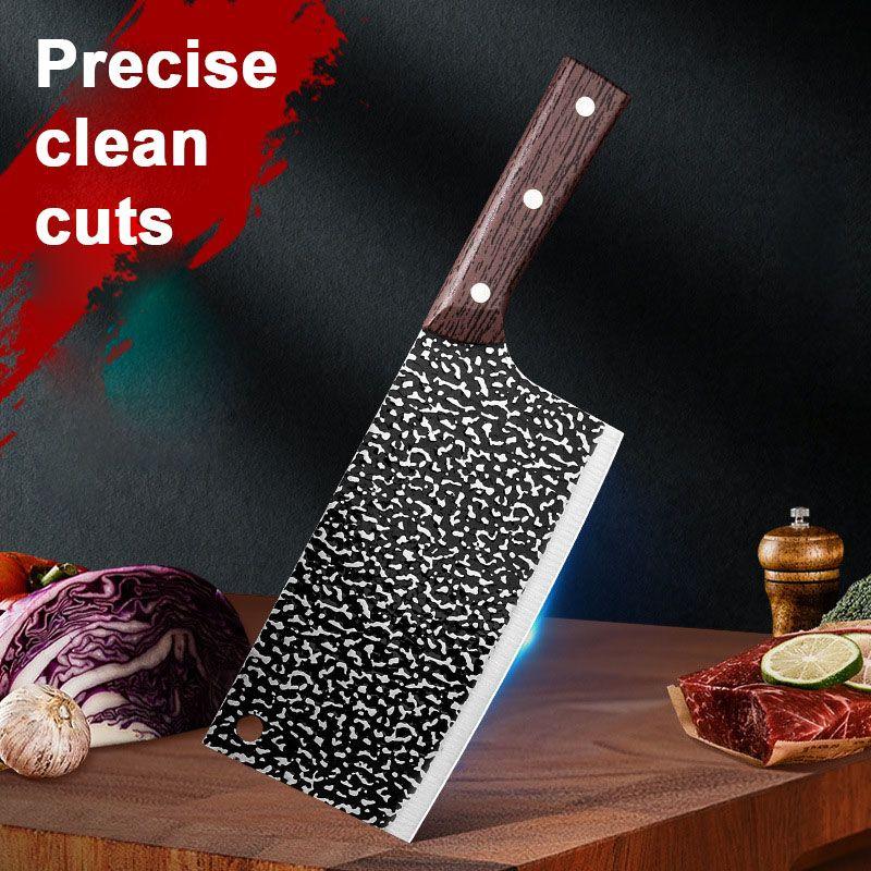 🔥Hot Sale  60% OFF! 🔪🌟🍳Forged Sharp and Durable Kitchen Knife✂️🥩