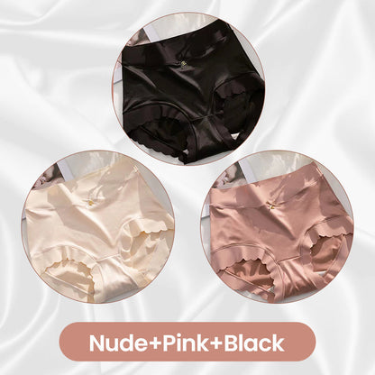 💖New Year Promotion 40%OFF — Premium Satin Antibacterial Moisture-absorbing Panties💖