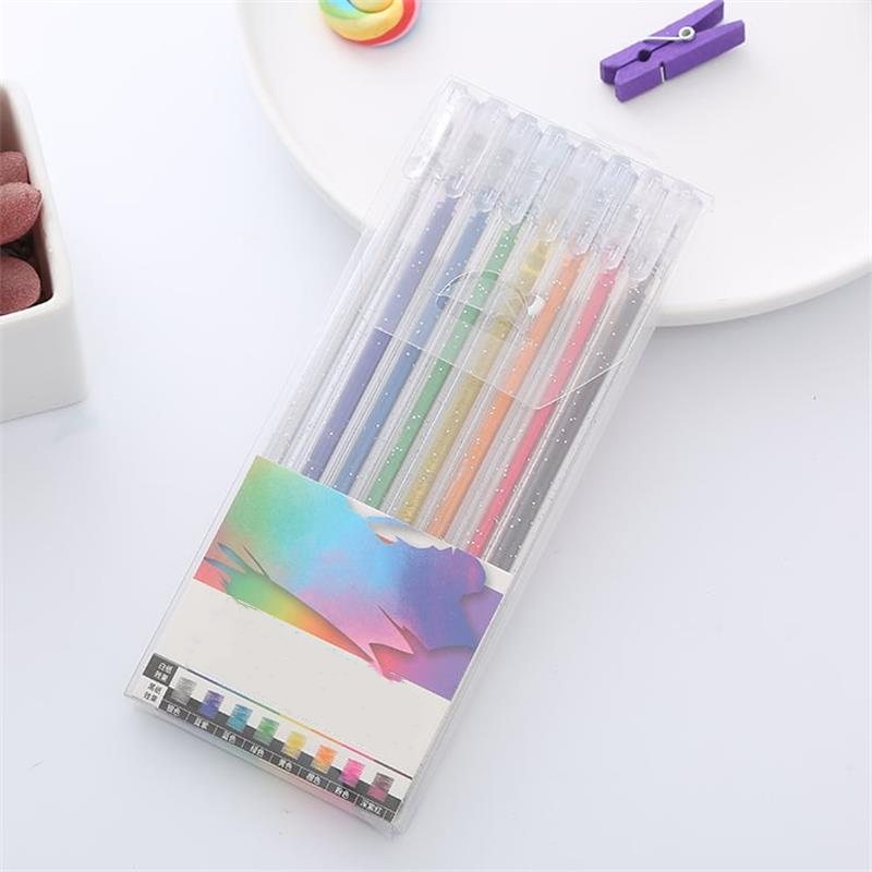 ⏳Last Day Special Price:£6.99!!!💥🎁Glitter Gel Pen Set – Smooth Writing 🎨