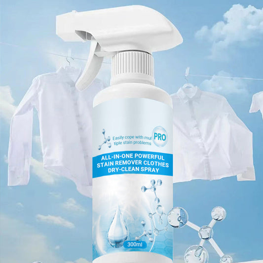 🔥50% OFF🎉All-in-One Powerful Stain Remover Clothes Dry-Clean Spray