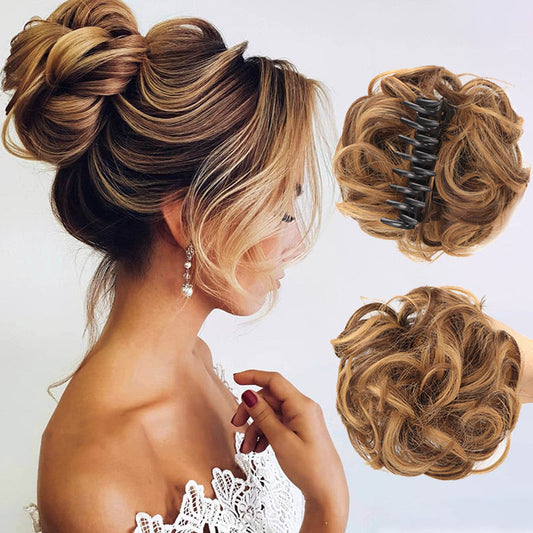 💥Hot sale - 50% OFF💥Claw clip wig for natural hair bun