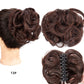 💥Hot sale - 50% OFF💥Claw clip wig for natural hair bun