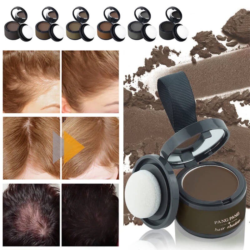 🥳2026 BESTSELLER🥾 Hairline Powder – 48-Hour Longevity, Clump-Free – Covers Roots, Gray Hair & Highlights – 12 Shades – Mirrored Travel Kit! 🛡️💨