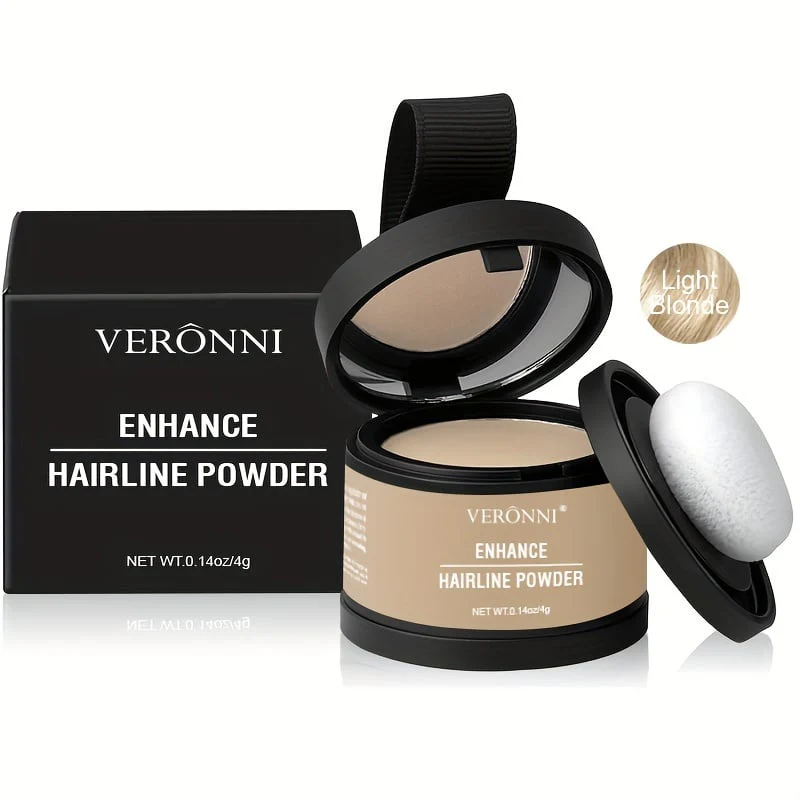 🥳2026 BESTSELLER🥾 Hairline Powder – 48-Hour Longevity, Clump-Free – Covers Roots, Gray Hair & Highlights – 12 Shades – Mirrored Travel Kit! 🛡️💨