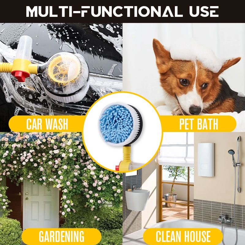 🥳HOT SALE🥳💞50K+ SOLD! Multifunctional Brush – From £9.99! Auto-rotating, 5 settings & versatile. Sparkling clean – grab yours! ✅