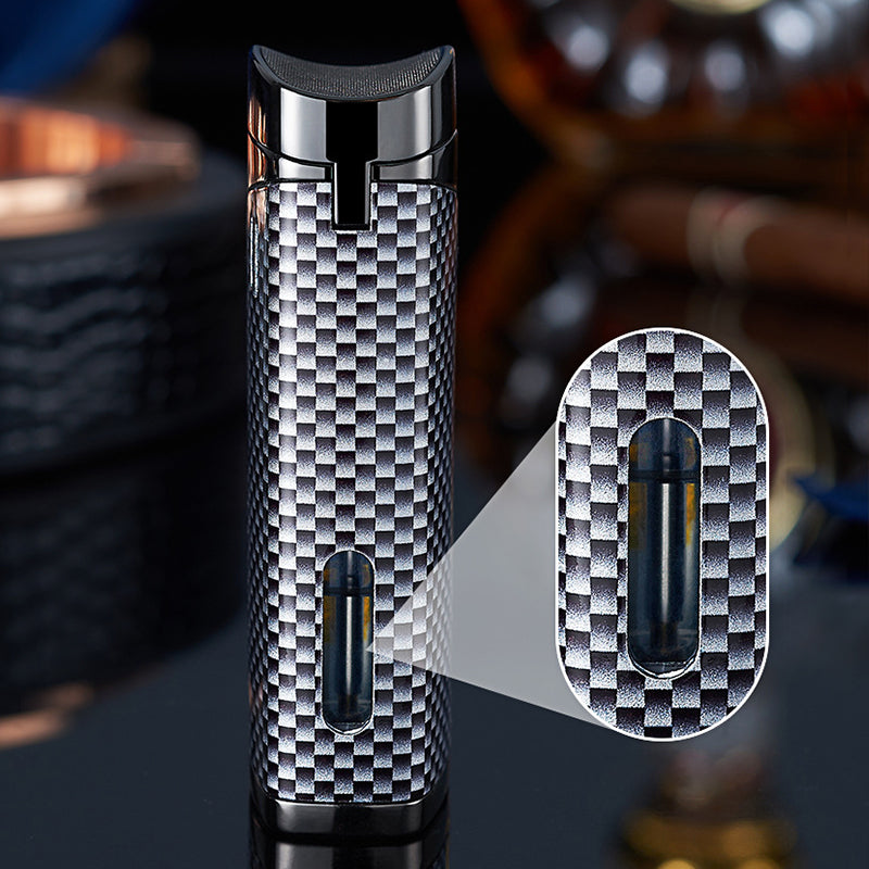 🎅🎁Christmas gifts 🎊Rechargeable & Refillable Cigar Torch Lighter with LED Display