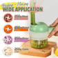 🥳2026 HOT SALE🥳💞50K+ SOLD! 🥗🎁 50% OFF! 4-in-1 Vegetable Cutter – From £9.99! Cuts, chops, peels & cleans. Cordless, dishwasher safe – stock up & save! 🏠✅