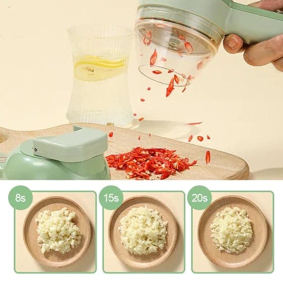 🥳2026 HOT SALE🥳💞50K+ SOLD! 🥗🎁 50% OFF! 4-in-1 Vegetable Cutter – From £9.99! Cuts, chops, peels & cleans. Cordless, dishwasher safe – stock up & save! 🏠✅