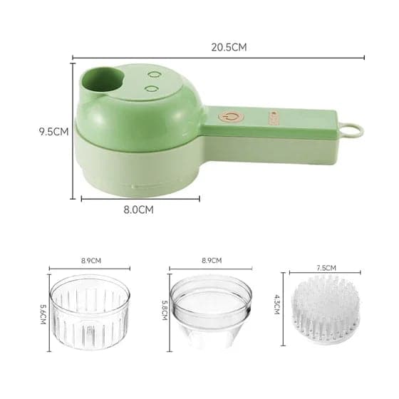 🥳2026 HOT SALE🥳💞50K+ SOLD! 🥗🎁 50% OFF! 4-in-1 Vegetable Cutter – From £9.99! Cuts, chops, peels & cleans. Cordless, dishwasher safe – stock up & save! 🏠✅