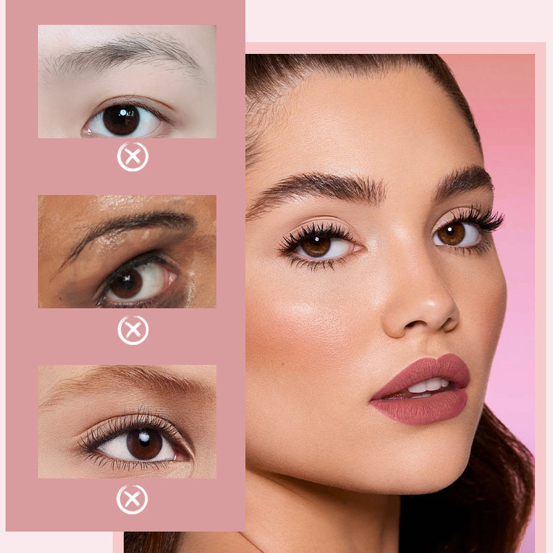 ✨50% OFF NOW! 2-in-1 Dual-Ended Mascara – Long-Lasting Volumizing & Lash Curling Mascara, Waterproof Smudge-Proof for Thick, Lifted Eyelashes