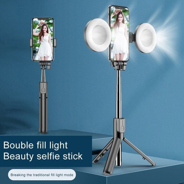 🔥Hot Sale 50% OFF🎁New multifunctional improved phone extendable selfie stick and tripod 📱✨