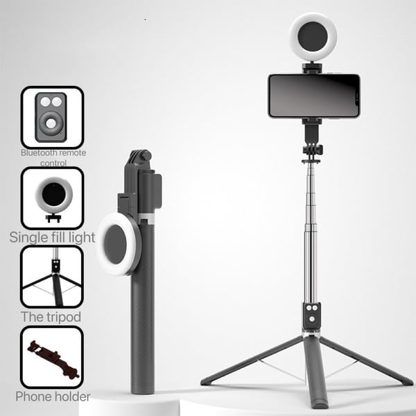 🔥Hot Sale 50% OFF🎁New multifunctional improved phone extendable selfie stick and tripod 📱✨