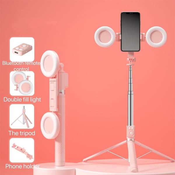 🔥Hot Sale 50% OFF🎁New multifunctional improved phone extendable selfie stick and tripod 📱✨