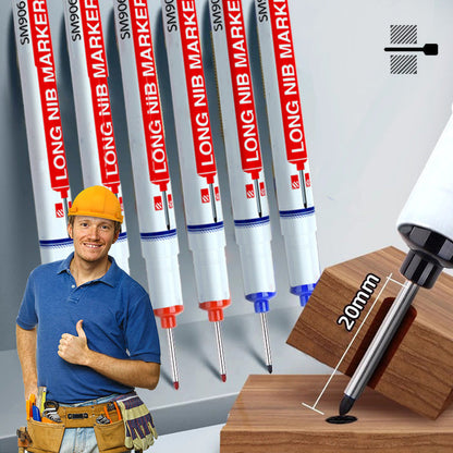 🔥Practical Gifts - Multi-purpose Woodworking Long Nib Marker