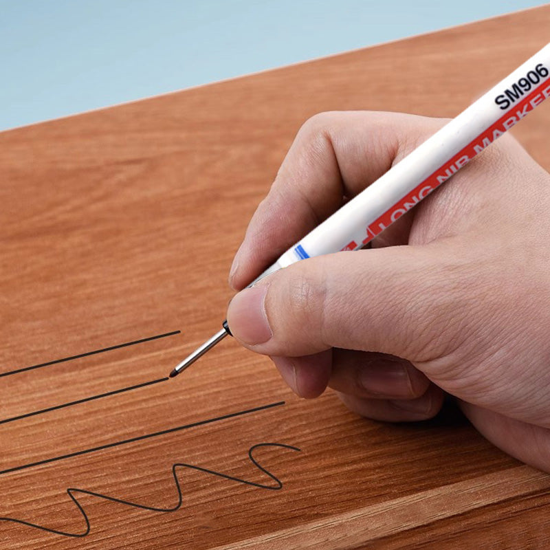 🔥Practical Gifts - Multi-purpose Woodworking Long Nib Marker