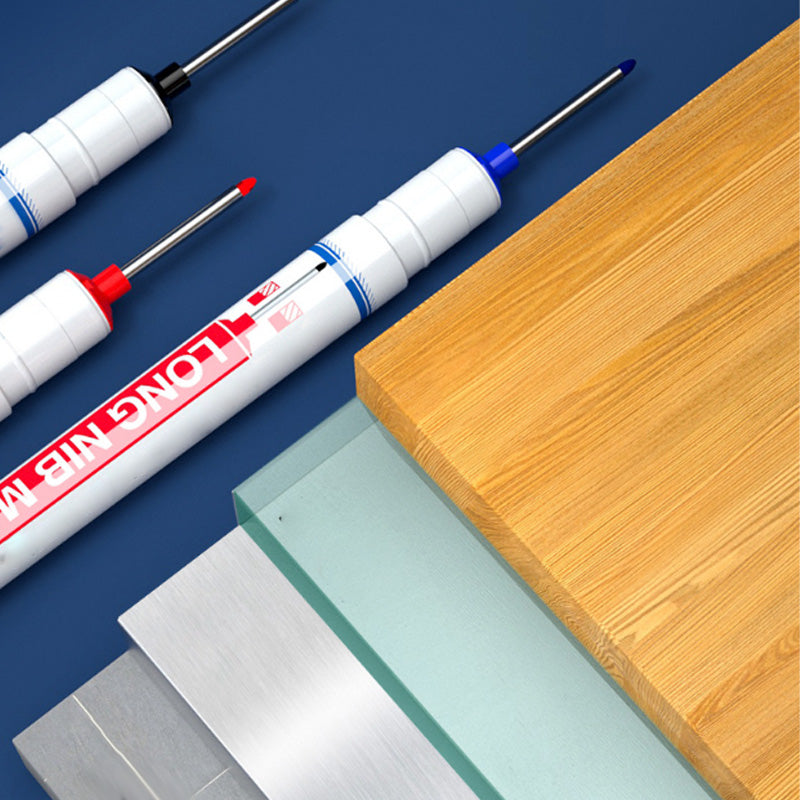🔥Practical Gifts - Multi-purpose Woodworking Long Nib Marker