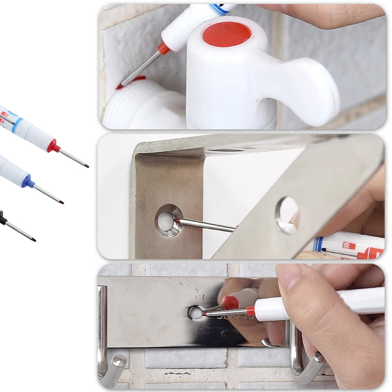🔥Practical Gifts - Multi-purpose Woodworking Long Nib Marker