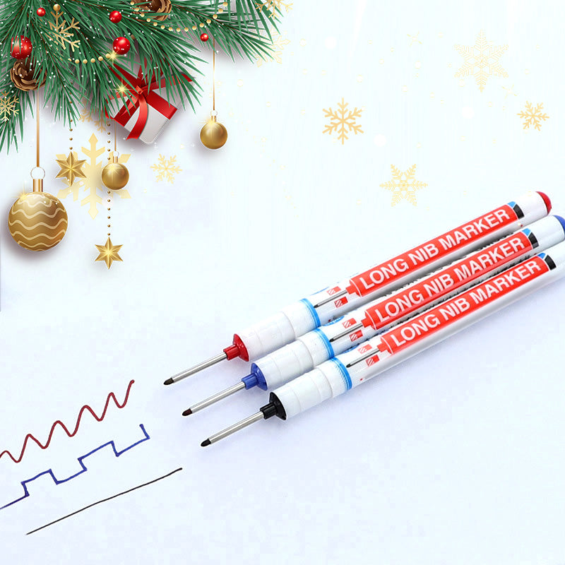 🔥Practical Gifts - Multi-purpose Woodworking Long Nib Marker