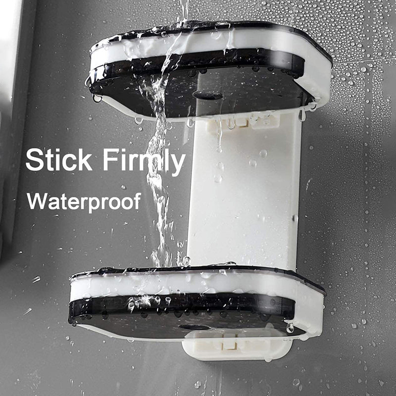 🧼✨ Wall-Mounted Soap Dish – 50% OFF! 5-second install, double drainage, no drilling – keeps soap dry & lasts longer. 💪