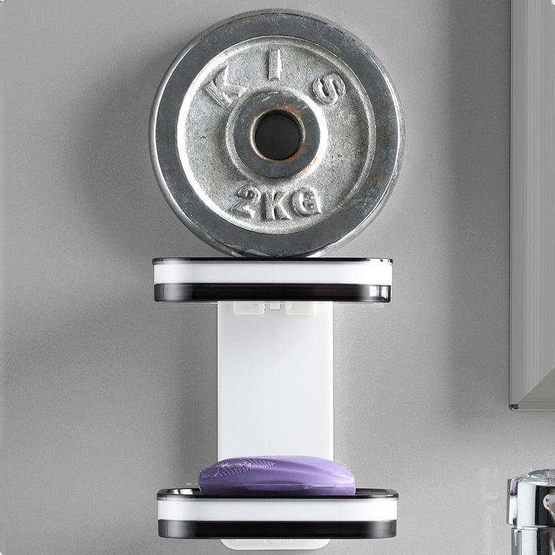 🧼✨ Wall-Mounted Soap Dish – 50% OFF! 5-second install, double drainage, no drilling – keeps soap dry & lasts longer. 💪
