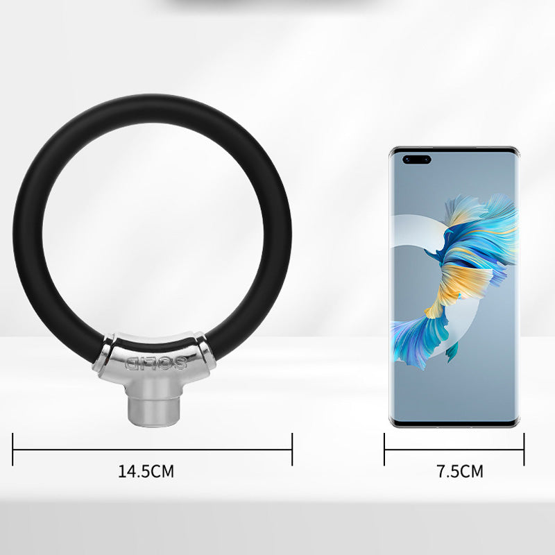 🚲 Limited Time Half Price - Portable Bicycle Anti-theft Ring Steel Cable Lock🔒✨