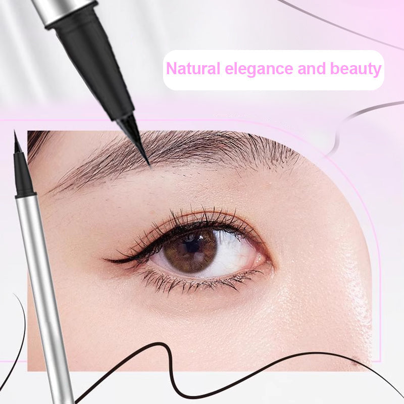 🌸💕2-in-1 Waterproof Eyeliner & Lower Eyelash Stamp Artifact Set with Individual Liquid Eyeliner