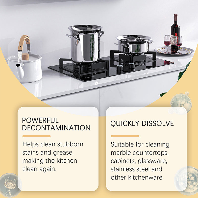 🧼 Effective grease-removing spray for the kitchen – Dissolves grease like magic! ✨🔥 Just one spray, no scrubbing – your kitchen stays spotless. 💪🍳