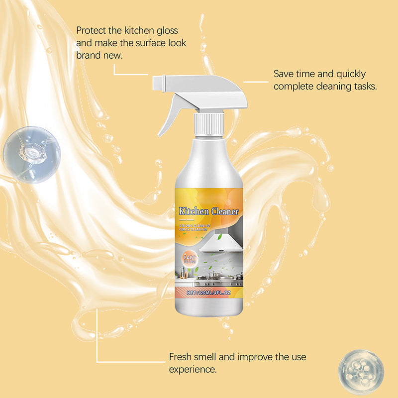 🧼 Effective grease-removing spray for the kitchen – Dissolves grease like magic! ✨🔥 Just one spray, no scrubbing – your kitchen stays spotless. 💪🍳