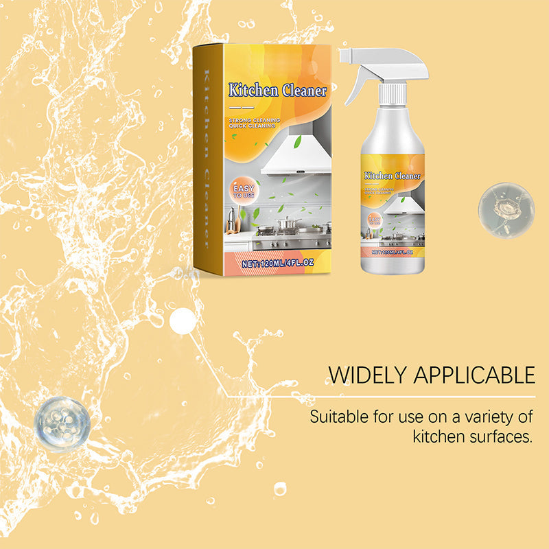 🧼 Effective grease-removing spray for the kitchen – Dissolves grease like magic! ✨🔥 Just one spray, no scrubbing – your kitchen stays spotless. 💪🍳