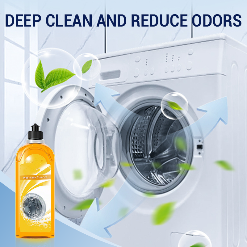 💥Powerful Washing Machine Cleaner🫧 – Removes 99% Mold & Odor Instantly!