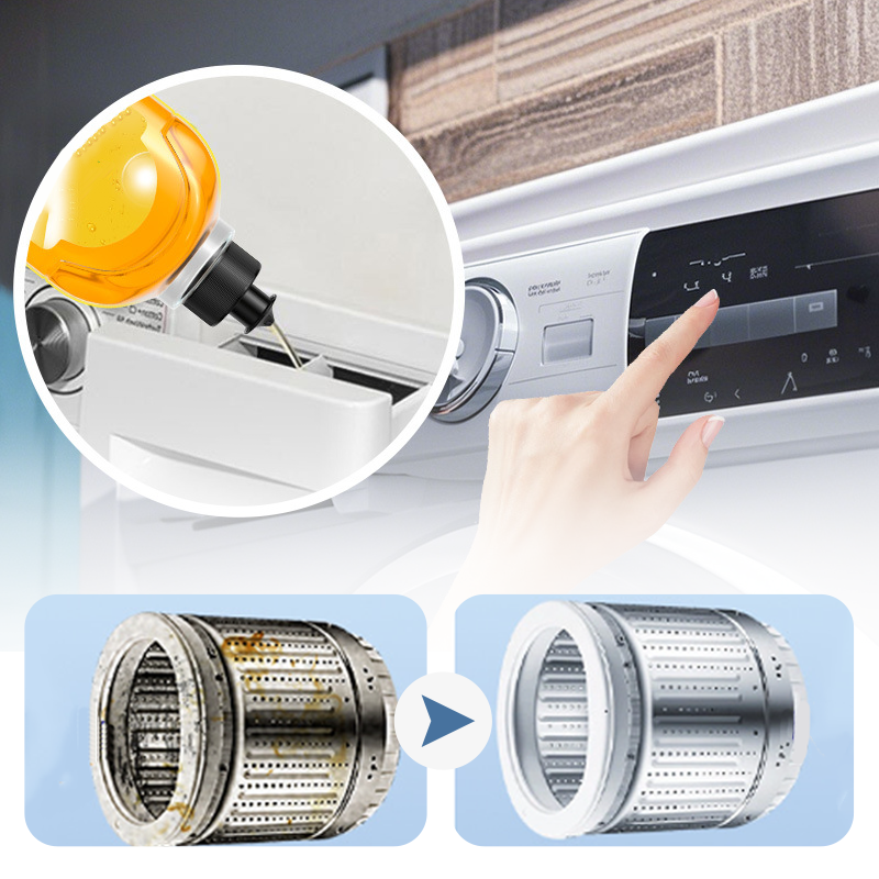💥Powerful Washing Machine Cleaner🫧 – Removes 99% Mold & Odor Instantly!