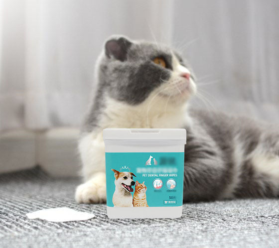 🥳HOT SALE🥳💞10K+ SOLD! Pet Finger Wipes – From £8.99! 50 PCS, gentle & mint fresh. Healthy pet teeth – grab yours! ✅