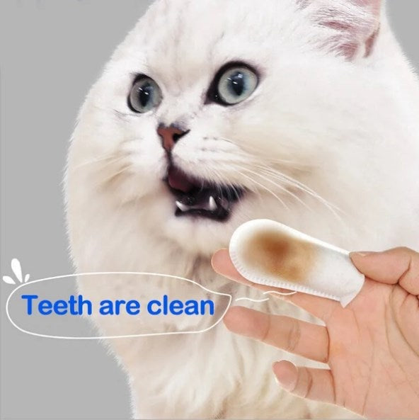 🥳HOT SALE🥳💞10K+ SOLD! Pet Finger Wipes – From £8.99! 50 PCS, gentle & mint fresh. Healthy pet teeth – grab yours! ✅