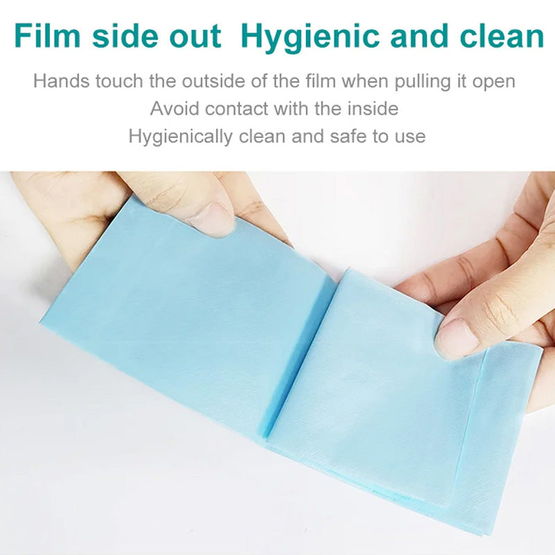 🔥 Limited Time Half Price - No Peel Adhesive Disposable Toilet Cover