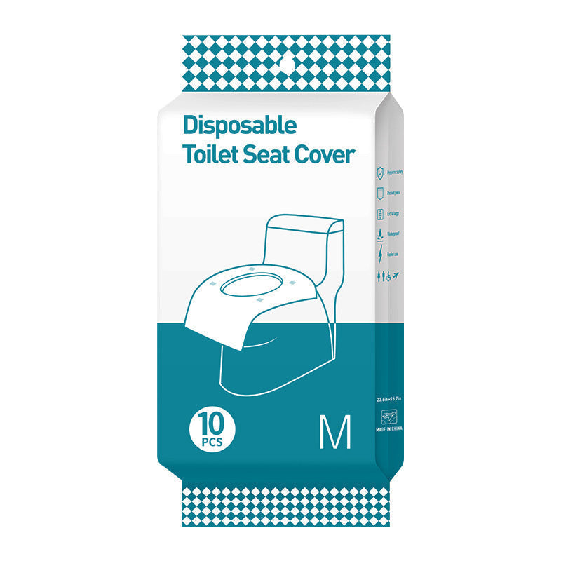 🔥 Limited Time Half Price - No Peel Adhesive Disposable Toilet Cover