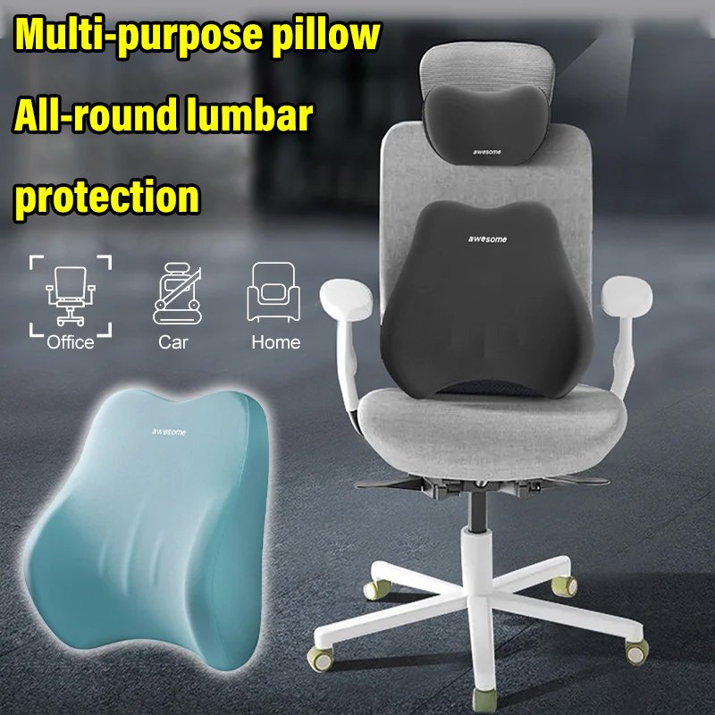 💥🚗 Sit better. Drive better. Ergonomic car cushion that actually supports your back. 💪