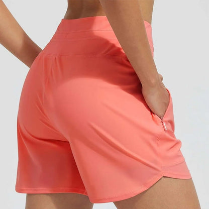 🌞Summer Hot Sale 49% OFF🩳Women's High-Waisted Quick-Dry Swim Shorts
