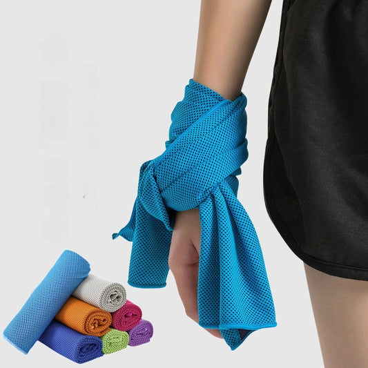 🎉Buy 3 Get 2 Free-Limited Sale🔥Cold Sweat Towel You Can Use Anywhere, Anytime! Reusable Soft Absorbent Cooling Portable