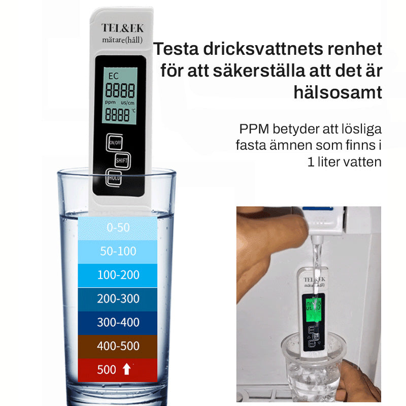 💧📊 Digital TDS Meter – Large LCD Screen, 3-Second Quick Measurement, Ready to Use Instantly