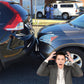 Touchscreen Dash Cam with Rearview Camera