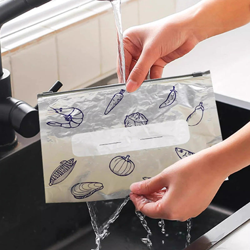 ⏳Time-Limited Special⏰🍃Reusable Aluminum Foil Sealable Storage Bags🍃