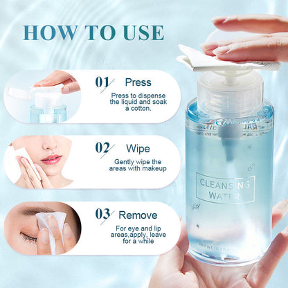 Gentle Press-On Makeup Remover Liquid