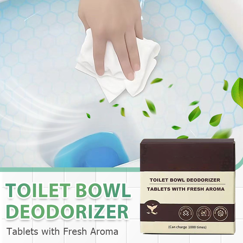 🌸Buy 2 Get 1 Free🌸Toilet Bowl Deodorizer Tablets with Fresh Aroma (1 tablet = 3 regular tablets) 🚽🧼