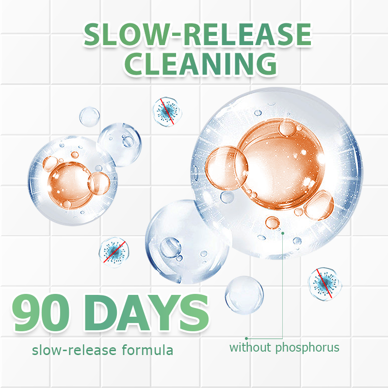 🌸Buy 2 Get 1 Free🌸Toilet Bowl Deodorizer Tablets with Fresh Aroma (1 tablet = 3 regular tablets) 🚽🧼