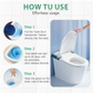 🌸Buy 2 Get 1 Free🌸Toilet Bowl Deodorizer Tablets with Fresh Aroma (1 tablet = 3 regular tablets) 🚽🧼